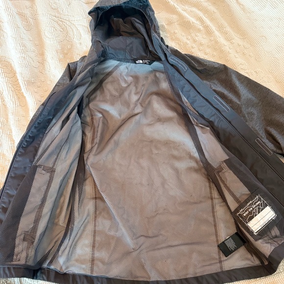 The North Face Men's Charcoal Raincoat - Picture 3 of 7
